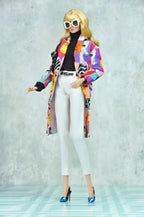 BASIC | Pop Art Statement Coat Set for Fashion Royalty 6.0 Doll | Editorial 1/6 Scale Outfit