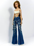 BASIC | #5 | Basic Collection Jeans – Classic Denim for 1/6 Dolls | Everyday Essential | Plastik Tiara