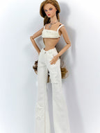 BASIC | #4 | Basic Collection Jeans – Classic Denim for 1/6 Dolls | Everyday Essential | Plastik Tiara