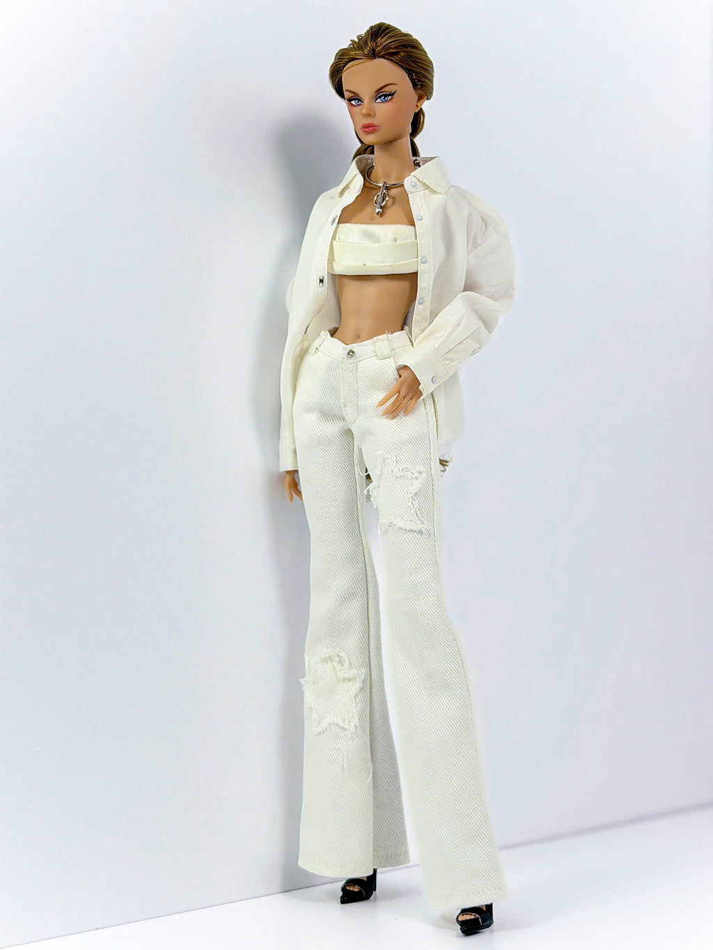 BASIC | #4 | Basic Collection Jeans – Classic Denim for 1/6 Dolls | Everyday Essential | Plastik Tiara