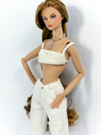 BASIC | #4 | Basic Collection Jeans – Classic Denim for 1/6 Dolls | Everyday Essential | Plastik Tiara