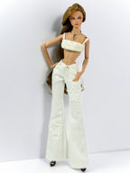 BASIC | #4 | Basic Collection Jeans – Classic Denim for 1/6 Dolls | Everyday Essential | Plastik Tiara